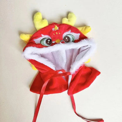 Plushie Dragon Rouge Kawaii – Peluche Dragon Chinois Douce et Mignonne