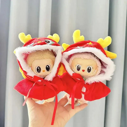 Plushie Dragon Rouge Kawaii – Peluche Dragon Chinois Douce et Mignonne