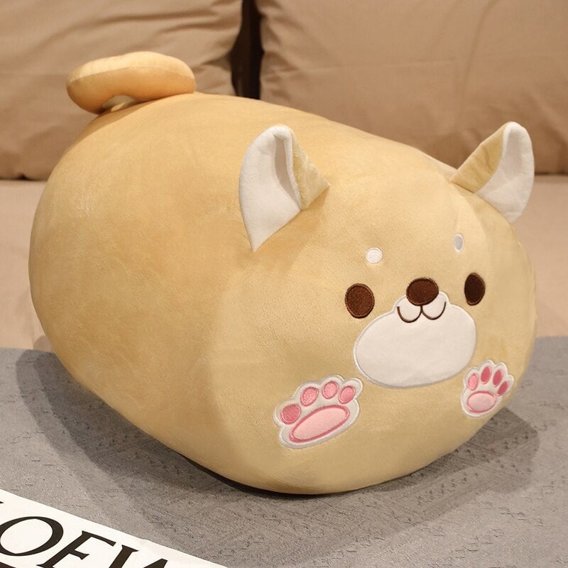 Coussin Peluche Shiba Inu Kawaii