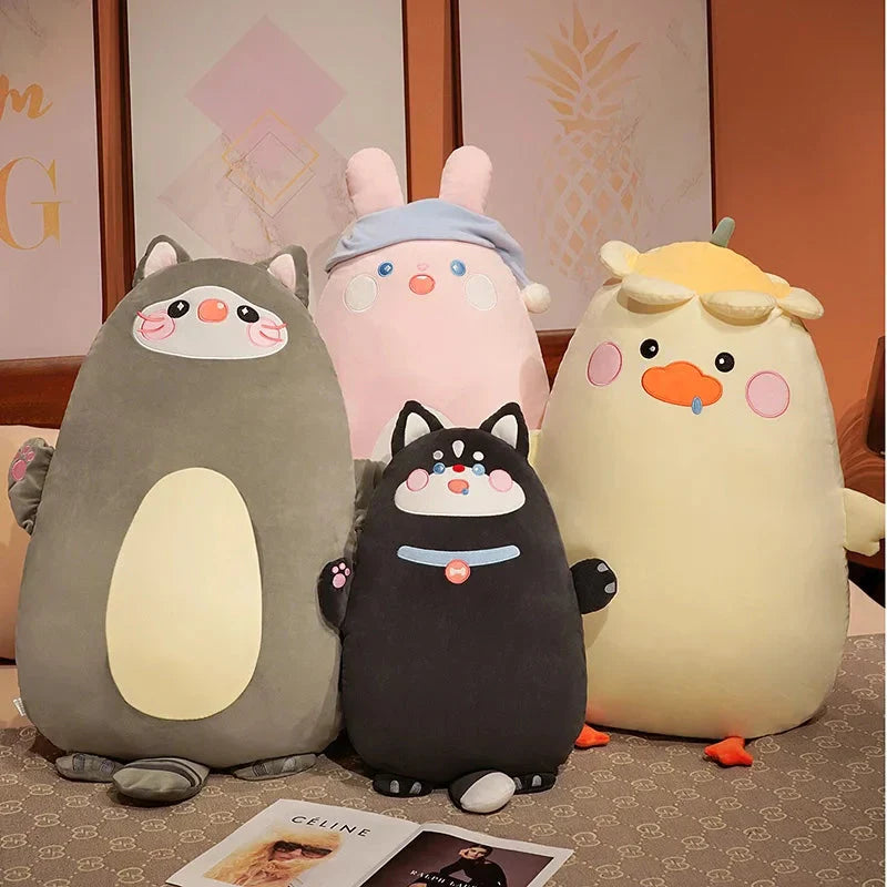 Peluches Chien Chat Lapin Canard Pancake Collection 2024