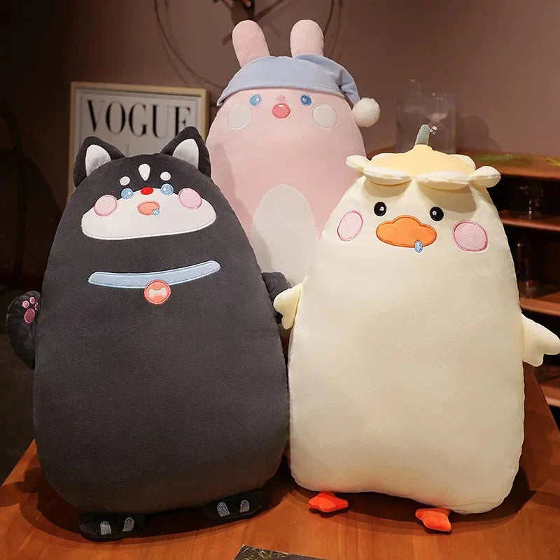 Peluches Chien Chat Lapin Canard Pancake Collection 2024