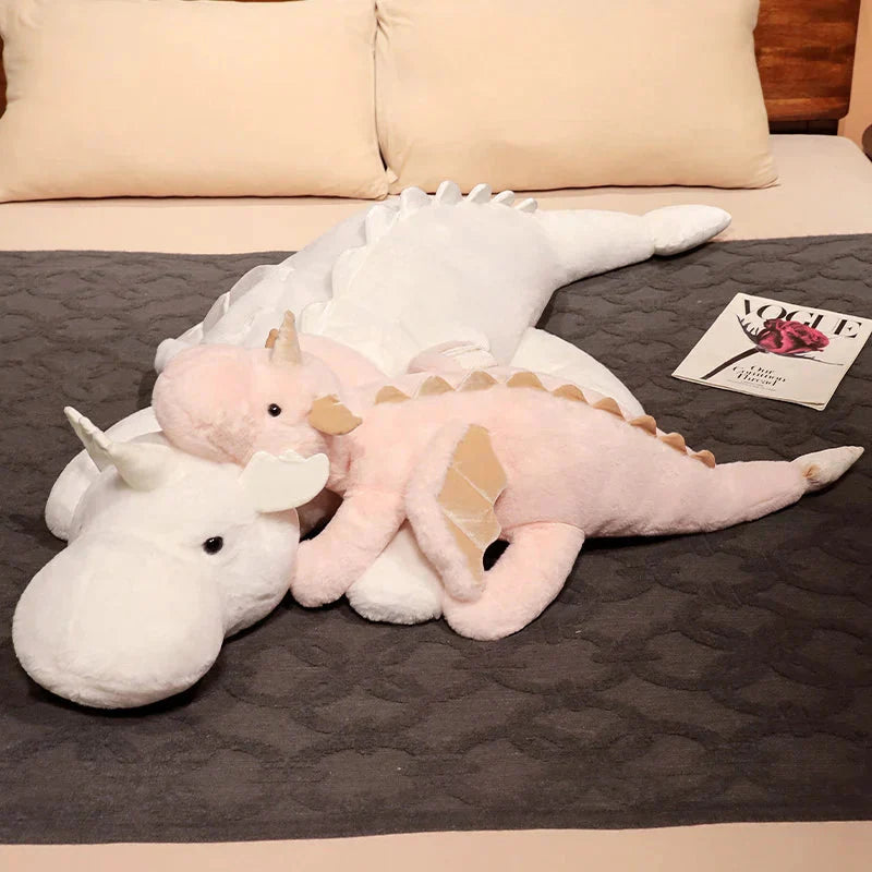 Peluches Dragons Cornus pour Enfants et Collectionneurs